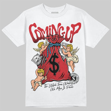 Union LA x Air Jordan 1 High OG “Chicago/Shadow” DopeSkill T-Shirt Money Bag Coming Up Graphic Streetwear - White