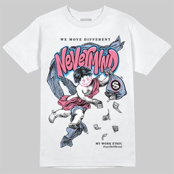 Jordan 3 GS “Cobalt Bliss” DopeSkill T-Shirt Nevermind Graphic Streetwear - White