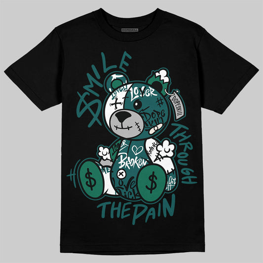 ASICS Gel-1130 'White Dark Neptune' DopeSkill T-Shirt Smile Through The Pain Graphic Streetwear - Black