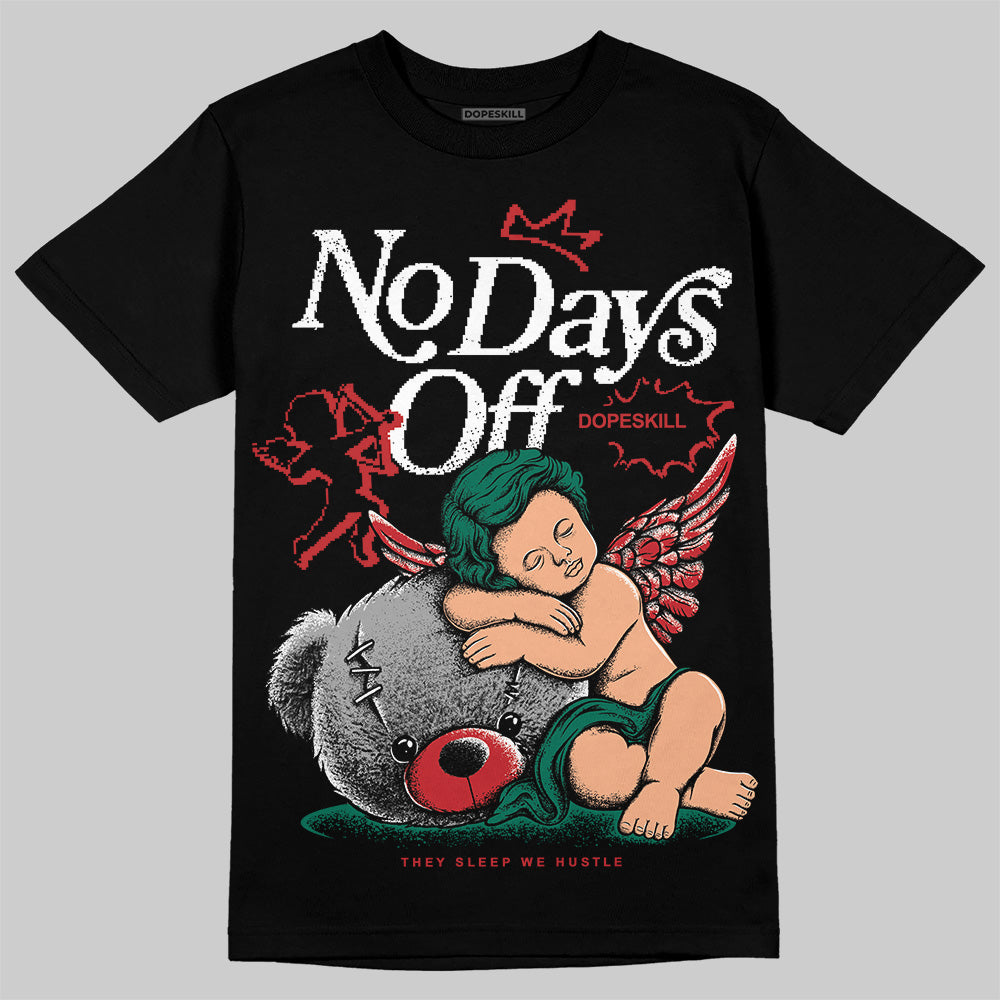 Jordan 5 ‘El Grito’ DopeSkill T-Shirt New No Days Off Graphic Streetwear - Black