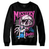 Jordan 4 GS “Hyper Violet” DopeSkill Sweatshirt Mystery Ghostly Grasp Graphic Streetwear - Black