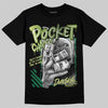 Foamposite Pro 'Pine Green' DopeSkill T-Shirt Pocket Change Graphic Streetwear - black