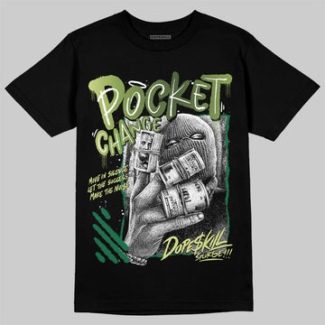 Foamposite Pro 'Pine Green' DopeSkill T-Shirt Pocket Change Graphic Streetwear - black