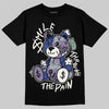 Jordan 1 Retro Low OG Zion Williamson Voodoo Alternate DopeSkill T-Shirt Smile Through The Pain Graphic Streetwear - Black