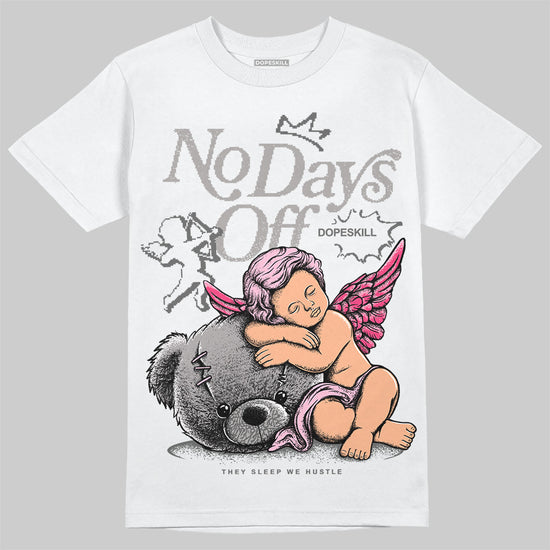 Jordan 3 “Wings” DopeSkill T-Shirt New No Days Off Graphic Streetwear - White 