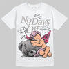 Jordan 3 “Wings” DopeSkill T-Shirt New No Days Off Graphic Streetwear - White 