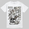 New Balance 204L Mushroom DopeSkill T-Shirt Side Hustle Graphic Streetwear - White