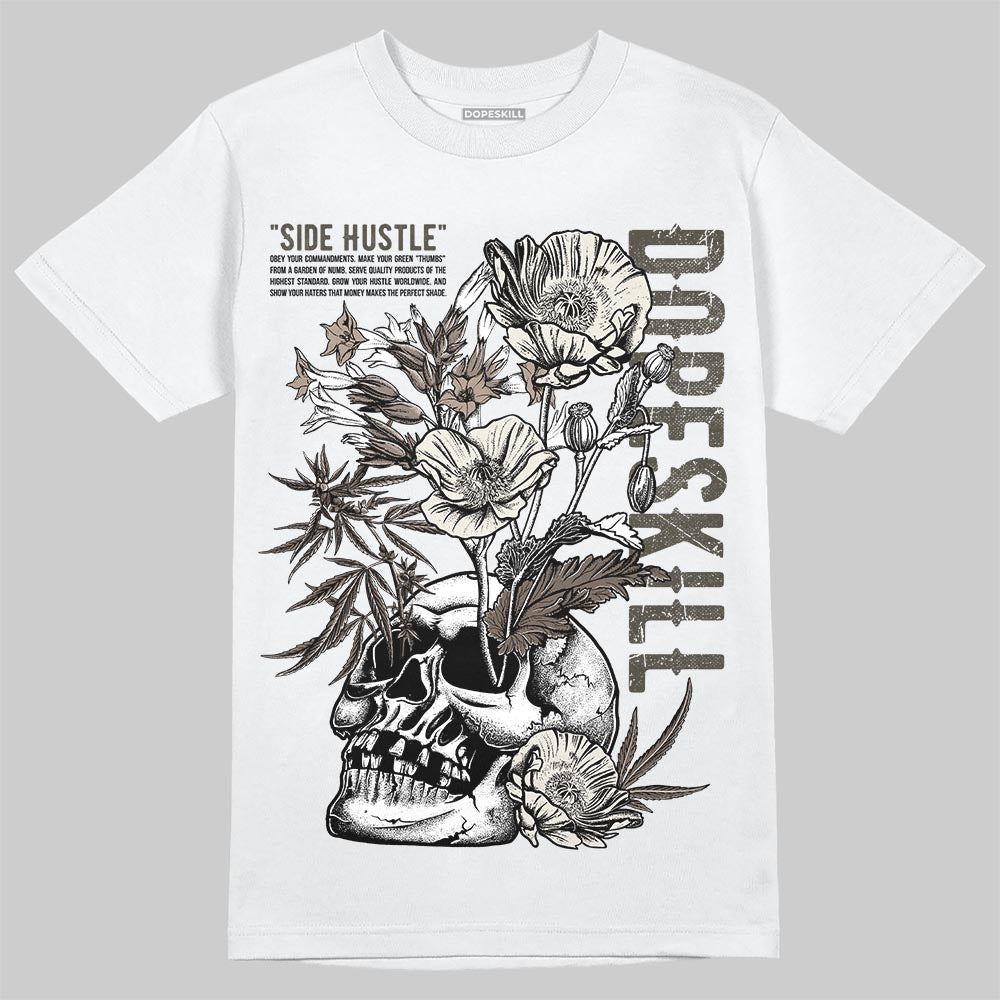 New Balance 204L Mushroom DopeSkill T-Shirt Side Hustle Graphic Streetwear - White