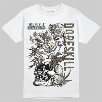 New Balance 204L Mushroom DopeSkill T-Shirt Side Hustle Graphic Streetwear - White