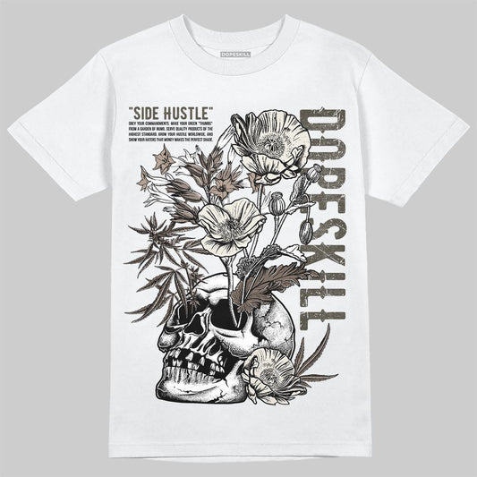 New Balance 204L Mushroom DopeSkill T-Shirt Side Hustle Graphic Streetwear - White