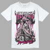 Dunk Low LX Pink Foam DopeSkill T-Shirt Life or Die Graphic Streetwear - White