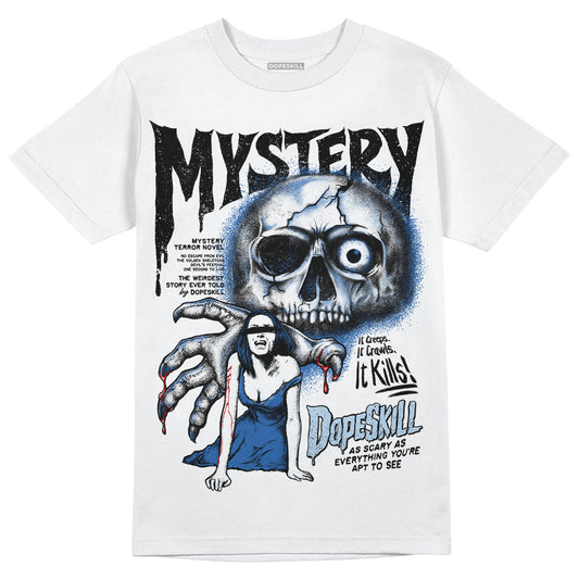 Jordan 11 Low “Space Jam” DopeSkill T-Shirt Mystery Ghostly Grasp Graphic Streetwear - White