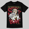 SB Dunk Low “Dark Team Red/Olive Flak” DopeSkill T-Shirt Stay It Busy Graphic Streetwear - Black