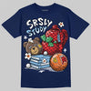 University Blue Sneakers DopeSkill T-Shirt SRSLY Study Graphic Streetwear - Navy