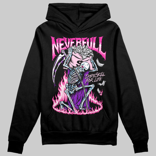 Dunk Low Triple Pink DopeSkill Hoodie Sweatshirt Heartless Graphic Streetwear - Black