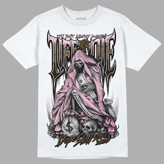 Jordan 11 Retro Neapolitan DopeSkill T-Shirt Life or Die Graphic Streetwear