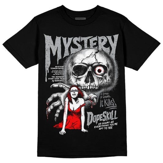 Jordan 4 Retro 'Wet Cement' DopeSkill T-Shirt Mystery Ghostly Grasp Graphic Streetwear - Black