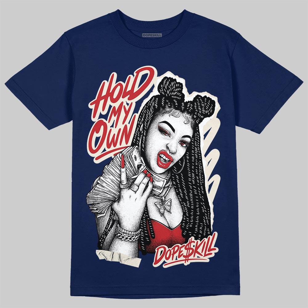 Jordan 11 “Rare Air” DopeSkill T-Shirt New H.M.O Graphic Streetwear - navy