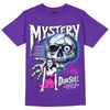 Dunk Low Championship Court Purple DopeSkill Purple T-shirt Mystery Ghostly Grasp Graphic Streetwear