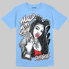 Adidas Handball Spezial ‘Light Blue’ DopeSkill T-Shirt New H.M.O Graphic Streetwear - Carolina Blue