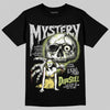 Jordan 4 GS “Light Lemon Twist” DopeSkill T-Shirt Mystery Ghostly Grasp Graphic Streetwear - Black