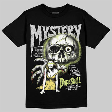 Jordan 4 GS “Light Lemon Twist” DopeSkill T-Shirt Mystery Ghostly Grasp Graphic Streetwear - Black