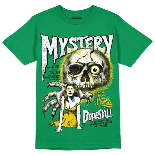 Jordan 5 “Lucky Green” DopeSkill Green T-shirt Mystery Ghostly Grasp Graphic Streetwear 