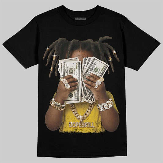 Jordan 6 “Yellow Ochre” DopeSkill T-Shirt Rich Youth Graphic Streetwear  black