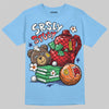 University Blue Sneakers DopeSkill T-Shirt SRSLY Study Graphic Streetwear - carolina Blue