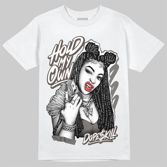 Jordan 4 Retro Cave Stone DopeSkill T-Shirt New H.M.O Graphic Streetwear - White