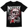 Jordan 12 “Red Taxi” DopeSkill T-Shirt Mystery Ghostly Grasp Graphic Streetwear - Black