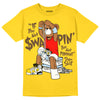 Jordan 6 “Yellow Ochre” DopeSkill Yellow T-shirt If You Aint Graphic Streetwear