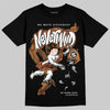 Jordan 14 Golf "US Open" DopeSkill T-Shirt Nevermind Graphic Streetwear - Black