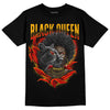 Red Sneakers DopeSkill T-Shirt New Black Queen Graphic Streetwear - Black