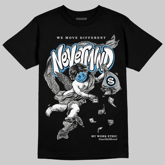 Jordan 10 OG “Steel” DopeSkill T-Shirt Nevermind Graphic Streetwear - black