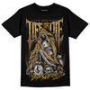 Jordan 13 Wheat 2023 DopeSkill T-Shirt Life or Die Graphic Streetwear - Black