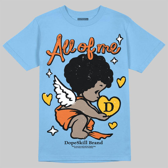 University Blue Sneakers DopeSkill T-Shirt All Of Me Graphic Streetwear - Carolina Blue