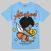University Blue Sneakers DopeSkill T-Shirt All Of Me Graphic Streetwear - Carolina Blue