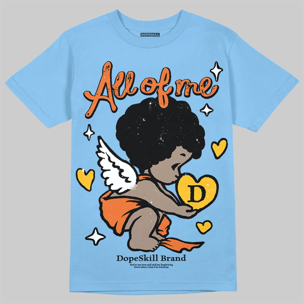 University Blue Sneakers DopeSkill T-Shirt All Of Me Graphic Streetwear - Carolina Blue