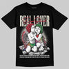 Jordan 11 City Pack “285” Atlanta DopeSkill T-Shirt Real Lover Graphic Streetwear - Black