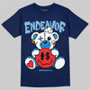 University Blue Sneakers DopeSkill T-Shirt Endeavor Graphic Streetwear - navy