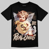 Jordan 3 World’s Best Dad DopeSkill T-Shirt Real Ones Angel Graphic Streetwear - Black