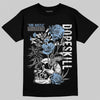 Asics Gel-Cumulus 16 Wash/Independence Blue DopeSkill T-Shirt Side Hustle Graphic Streetwear - Black