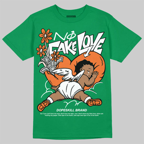 Jordan 3 Retro SP Nina Chanel Abney Bicoastal DopeSkill Green T-shirt No Fake Love Graphic Streetwear