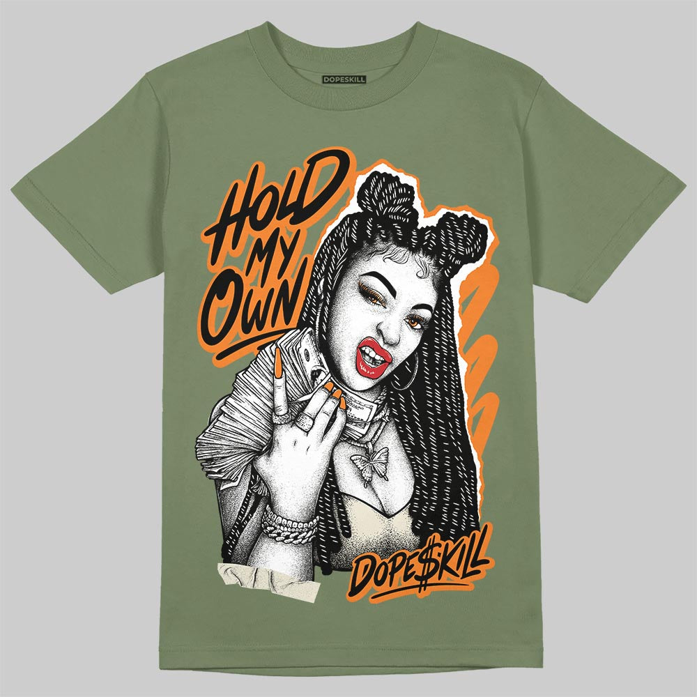 Jordan 4 Retro OG SP Undefeated (2025) DopeSkill T-Shirt New H.M.O Graphic Streetwear - Military Green