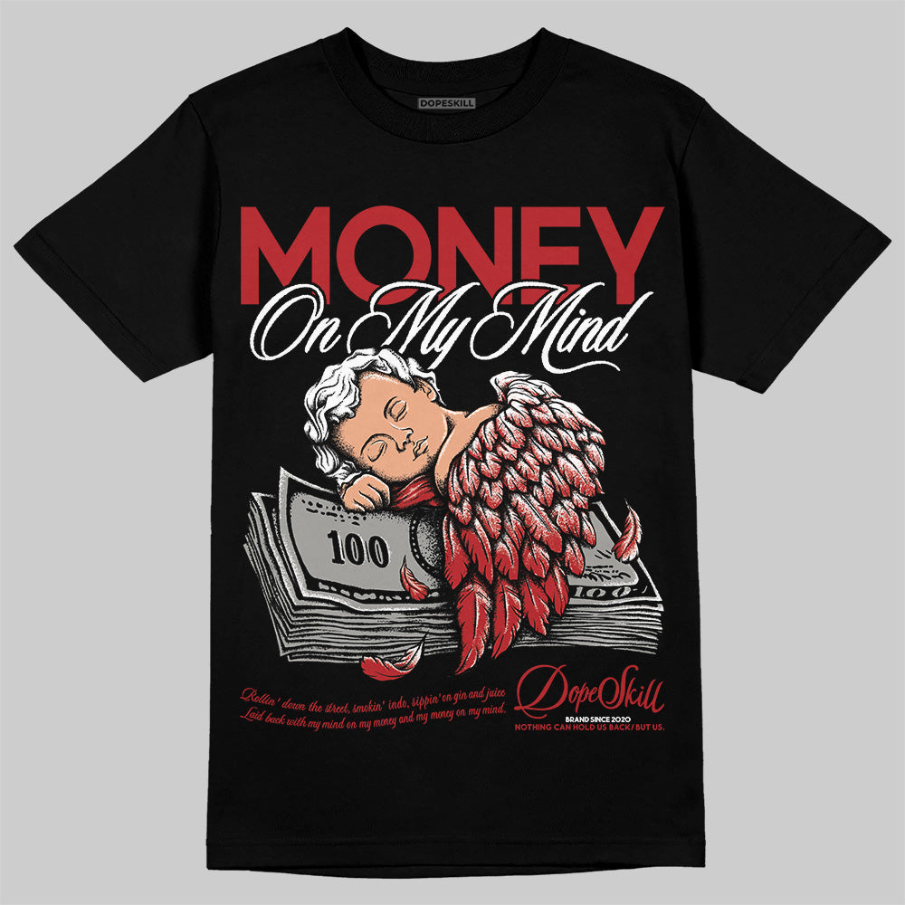 Jordan 12 Retro Flu Game (2025) DopeSkill T-Shirt MOMM Graphic Streetwear - Black