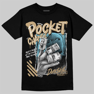 Jordan 11 City Pack “H-Town” DopeSkill T-Shirt Pocket Change Graphic Streetwear - Black