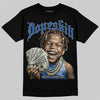 Jordan 3 "True Blue" DopeSkill T-Shirt Money Loves Me Graphic Streetwear - Black