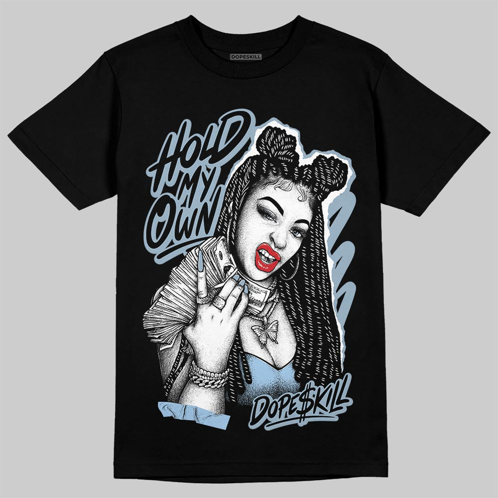 Jordan 40 “Blue Suede” DopeSkill T-Shirt New H.M.O Graphic Streetwear - Black
