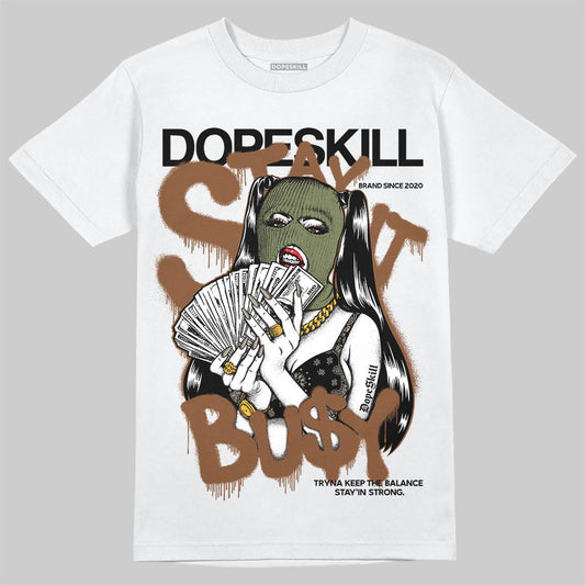 New Balance ABZORB 2010 “Pecan” DopeSkill T-Shirt Stay It Busy Graphic Streetwear - White